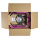 Brouette Bibox Plus 90L renforcée Fuchsia Haemmerlin 