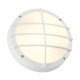 Bulan grid applique, ronde, e27, max. 2x 25w, diffuseur pv - couleur au choix Blanc