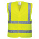 Gilet haute visibilité portwest baudrier double ceinture 