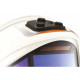 Cagoule de soudure planet panoramic professionnelle masque de soudure automatique meulage + réglable 4 / 12 piles et solaire 