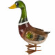 Canard colvert en métal 32 x 12 x 40 cm 