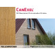 Lame simple CanExel® - Profil CED’R TEX - Paquet de 4 lames - Coloris au choix Yellowstone