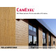 Double lame avec cannelure incurvée CanExel® - Profil RIDGEWOOD - Paquet de 4 lames - Coloris au choix Yellowstone