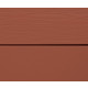 Échantillon de lame de bardage CEDRAL Lap Rouge brique (C72)