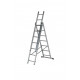 Echelle transformable 3 plans 6.50 m, CENT170311 