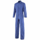 Combinaison avec 1 zip essentiels 100% coton - 9427 - Couleur et taille au choix Bleu
