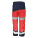 Pantalon poches genoux fluo safe xp - 9b87 - Taille et couleur au choix Rouge-Bleu-marine