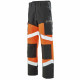 Pantalon silver tech 260 polyester majoritaire - 9072pc - Taille et couleur au choix Orange-Gris