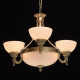 Chandelier laiton classic 3 ampoules 85 cm 