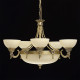 Chandelier laiton classic 5 ampoules 95 cm 