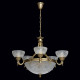 Chandelier laiton classic 5 ampoules 95 cm 
