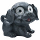 Chien solaire 2 leds 17x17cm 