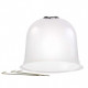 Cloches à salades plastique translucide Ose (lot de 6) 
