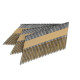 Pointes en bande 34° 2.8x50 Annelées Galvanisées Tête en D - Sans gaz - Boite de 2200 clous - ARCA - SPB343150RSG 