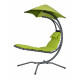 Chaise longue suspendue nest move Prosolis - 197x104x200cm Vert