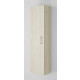 Colonne ancoflash color 1 porte réversible Anconetti 138x35x25cm - Couleur au choix Bois-blanc
