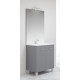 Ensemble meuble ancoflash 2 portes sur pied Anconetti - Couleur et dimension au choix Anthracite