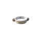 Collier de fixation Alu 10/10ème pour descente d'eau pluviales ronde - Diamètre et couleur au choix RAL 1015 - Ivoire clair