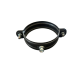 Collier de fixation Zinc 7/10ème pour descente d'eau pluviales ronde Ø100 - Couleur au choix 