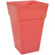 Colonne carrée jaime 40x40x63cm chapelu- coloris au choix Corail