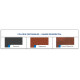 Tôle tuiles bac acier (JI24-183-1100-PANNEAU-TUILE) pour couverture Joris Ide - dimensions et couleur au choix  Coloris disponibles de la tôle tuile acier