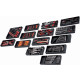 Servante extra large 6 tiroirs SAM OUTILLAGE 202 outils maintenance modules abs - CPP-XL 