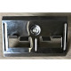 Sachet de 100 Clips DURACOLOR® DURALAP inox fixation par vis - DACCLIPV 