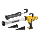 Pistolet à mastic DEWALT XR 18V - Sans batterie, ni chargeur - tube long - DCE581N-XJ 