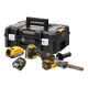 Lime à bande DEWALT XR 18V - 2 batteries 1.7Ah Powerstack + chargeur + coffret - DCM200E2T-QW 