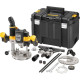 Affleureuse, Défonceuse XR 18V - DEWALT - sans batterie, ni chargeur - TSTAK - DCW620NT-XJ 