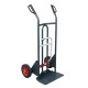 Diables DBA poignées à garde bavette mixte 350 kg - Type de roues au choix Pneumatiques