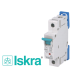 Disjoncteur unipolaire modulaire 6a courbe c iskra 