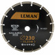 Disque diamant segments 230 mm leman 