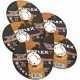 Disque fer ø 125 mm 5 pièces 