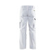 Pantalon peintre blanc/Gris foncé - 10911210 Blanc-gris-foncé