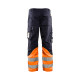 Pantalon multi inhérent e marine orange fluo  14881513 marine-orange fluo