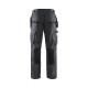 Pantalon maintenance stretch poches 14961330 gris moyen-noir
