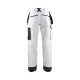 Pantalon X1500 peintre Blanc/Gris-Foncé 15101210 - Taille au choix 