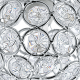 Eglo 92593 couverture archet, métal, g9, transparent [classe énergétique d] 