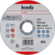 Disque à tronçonner KWB - Ø 125 x 22.23 x 1mm - EINHELL - 711812 
