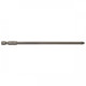 3 Embouts de vissage longs POZIDRIV (Pz) Ø 5mm Hexa 1/4'' Type PZ2, Longueur 177mm, Forme (E) 6.3, Ø 5mm -MAKITA - P-67789 