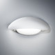 Endura style cover ovale applique extérieure 12 watt - finition au choix Blanc