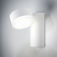 Endura style spot applique extérieure 8 watt rond - finition au choix Blanc