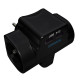 Enexo - 110369 - triplite noir et 2 chargeurs usb 