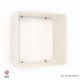 Etagère murale cube Ambre - DECO-GEM L.30 x H.30 x P.15 cm Blanc