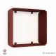 Etagère murale cube Ambre - DECO-GEM L.30 x H.30 x P.15 cm Red brown