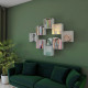 Etagère murale cube Ambre - DECO-GEM L.30 x H.30 x P.15 cm 