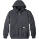 Sweat à capuche Rain Defender quart de zip - T.L - Gris carbone - CARHARTT - S1100617026L 