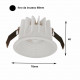 Spot encastrable led 8w 80 - couleur eclairage au choix 