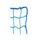 Filet garde-corps bleu L 9m h 1,2m maille 100mm type U - DIMOS - 359219 